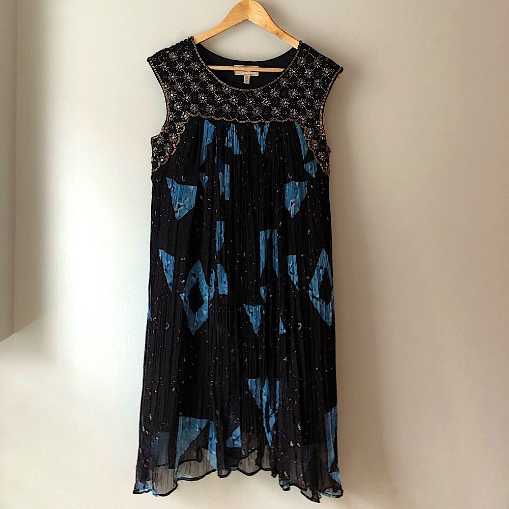 Anthropologie Beaded Dress